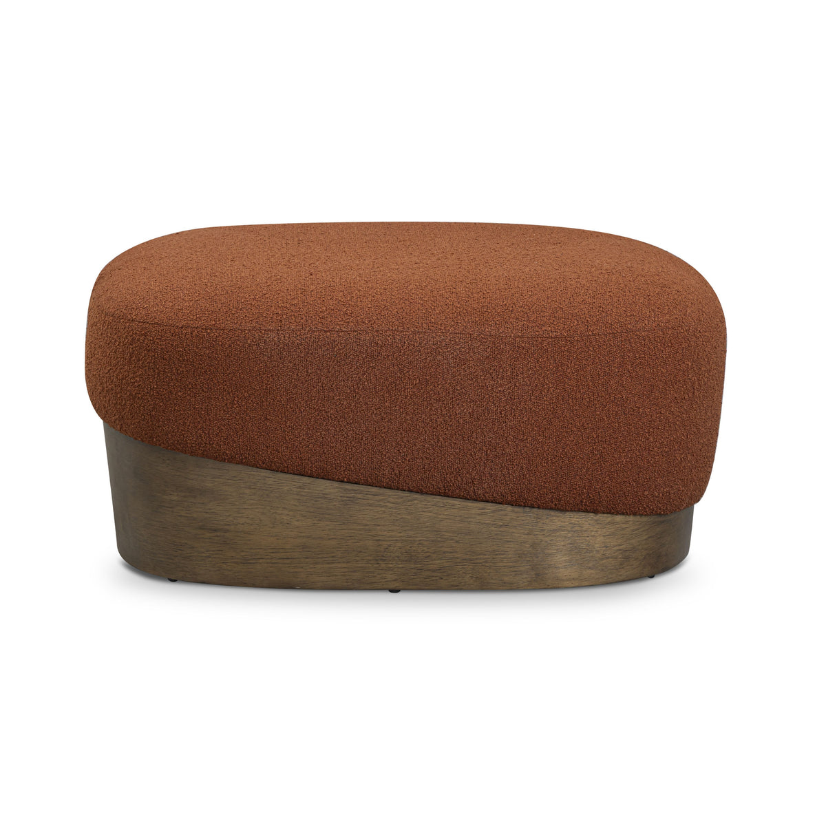 Domina Boucle Ottoman — Autumn Red null
