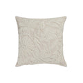 Tabitha 24" Euro Size Square Embroidered Throw Pillow