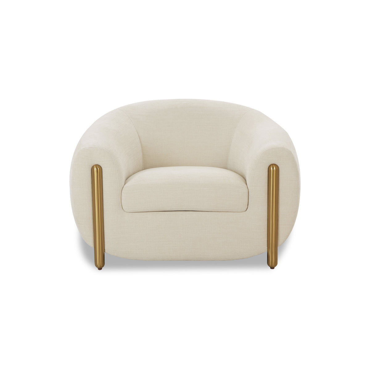 Lina Accent Chair — Cream null
