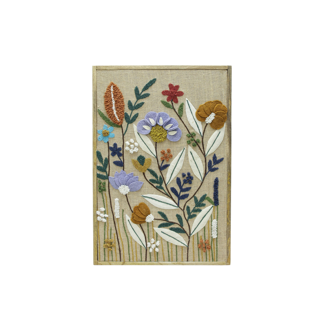 Muro "Sprout" Embroidered Wall Art