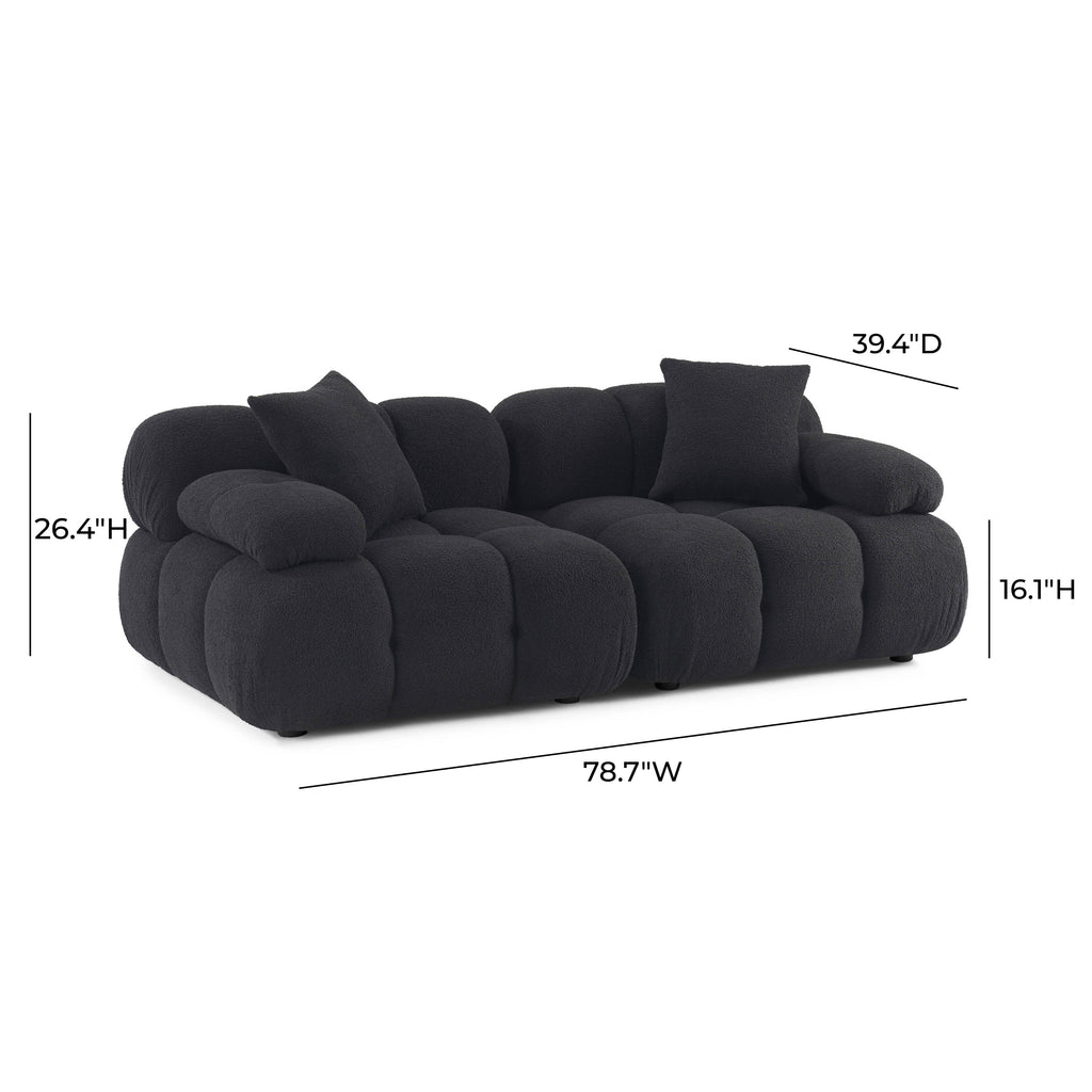 Calliope 79" Modular Loveseat