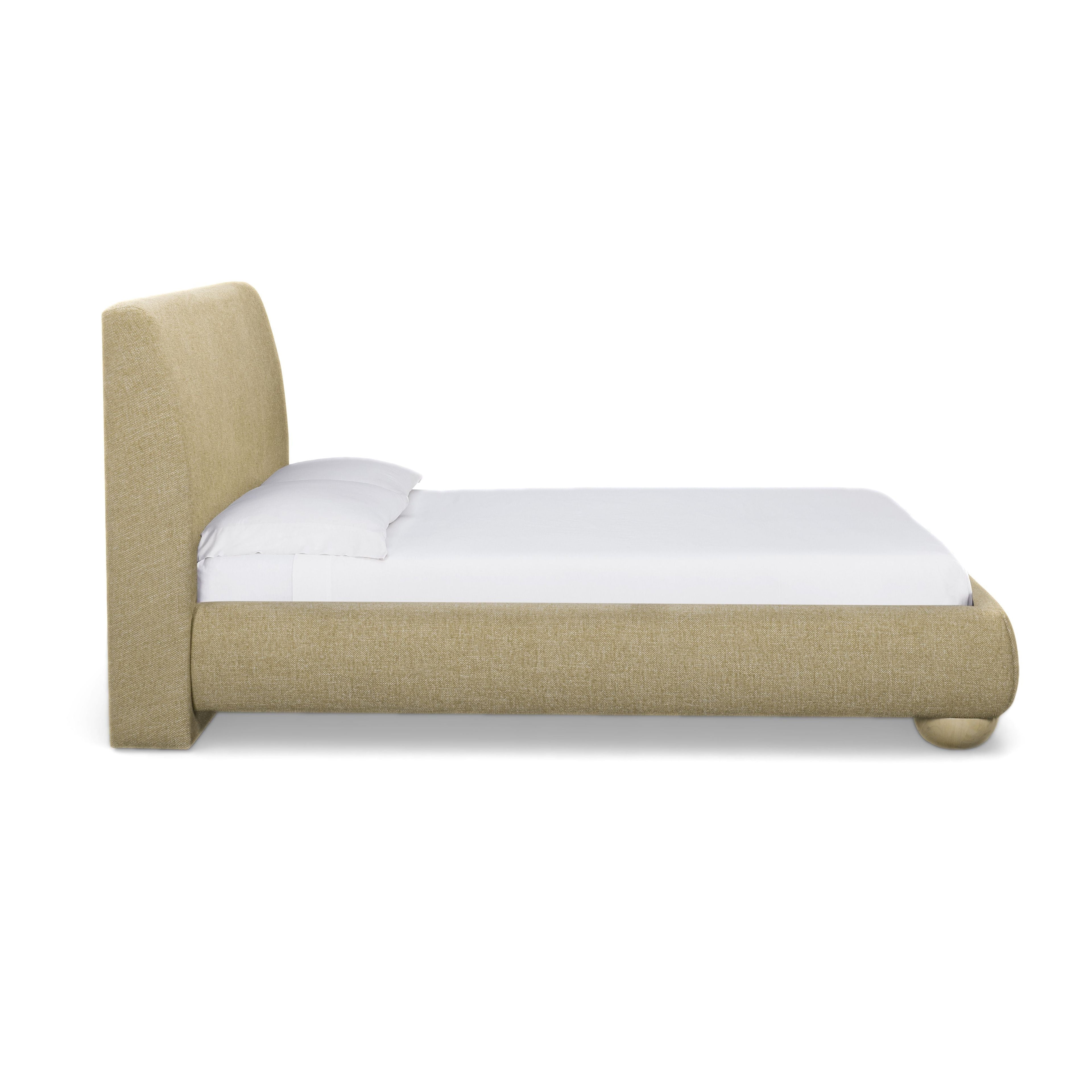 Rayne Textured Fabric Bed