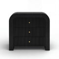 Hump 38" Arched 3-Drawer Bedside Chest