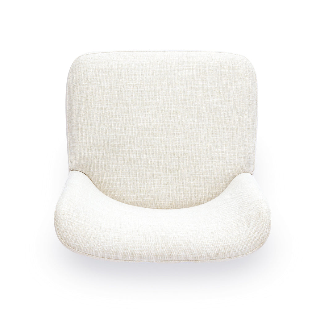 Melissa Performance Fabric Rolling Dining Chair