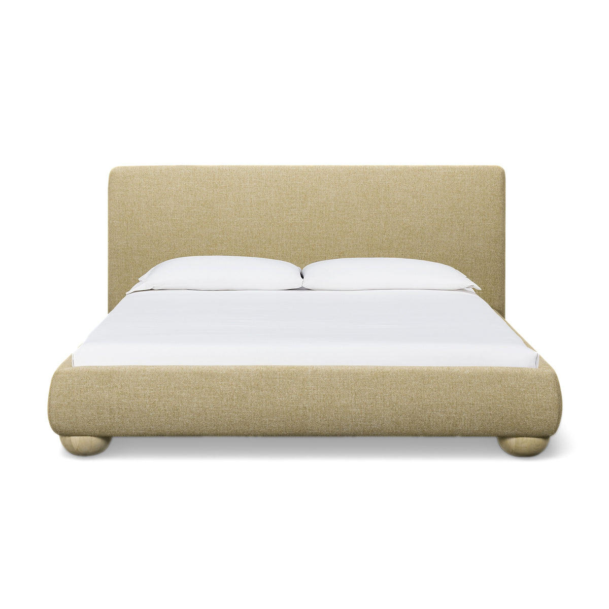Rayne Textured Fabric Bed — Honey King