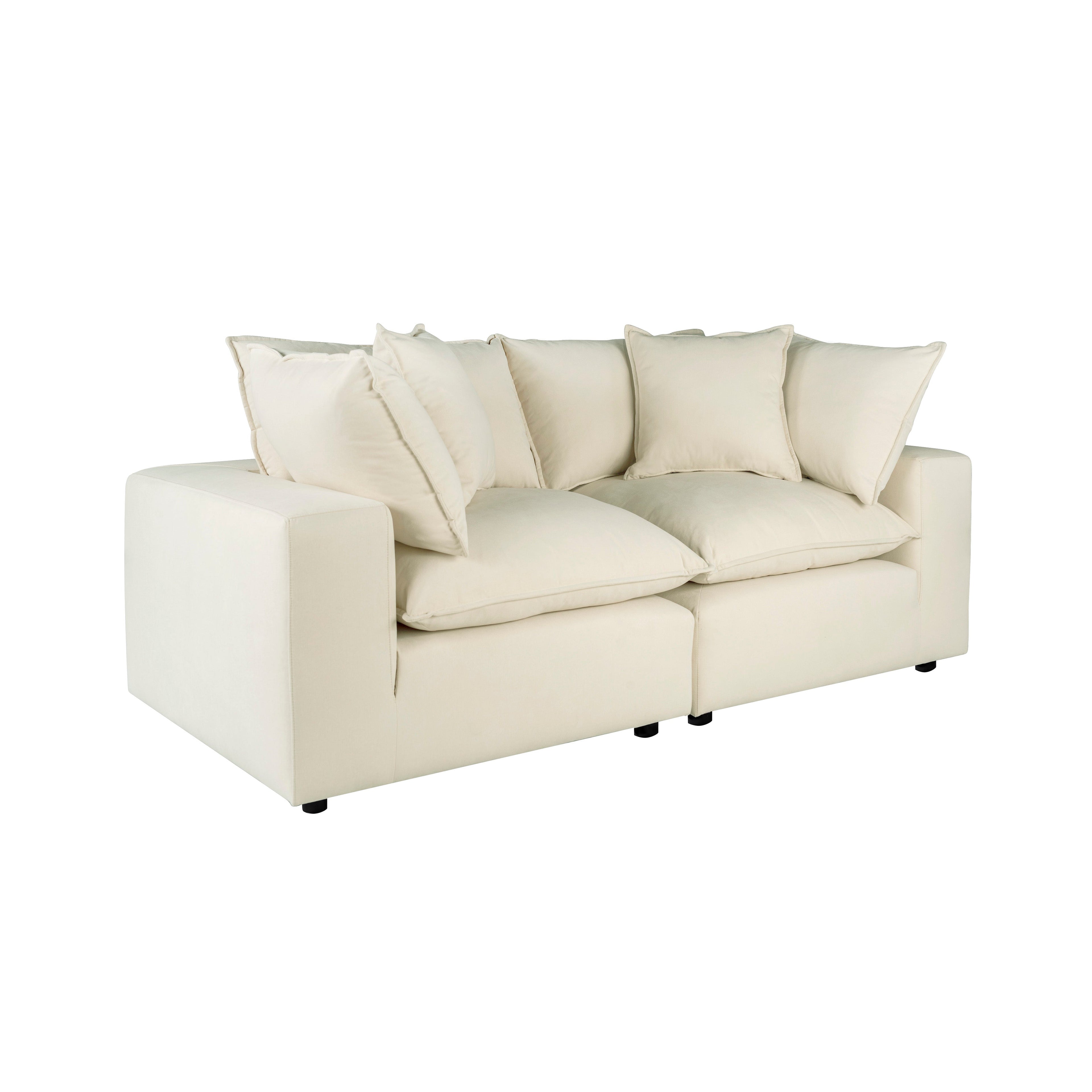 Cali 80" Modular Loveseat