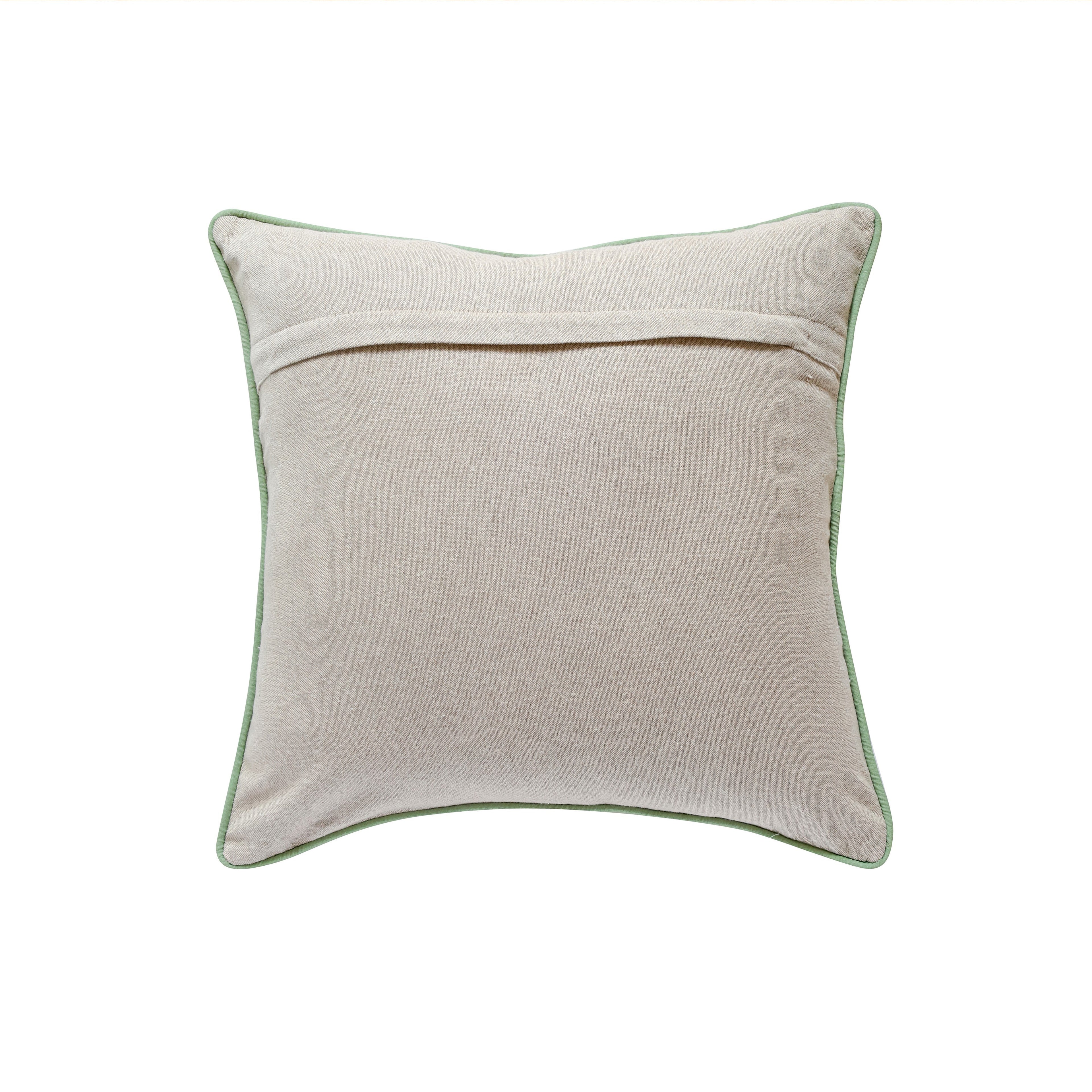 Taman 20" Natural Cotton Throw Pillow