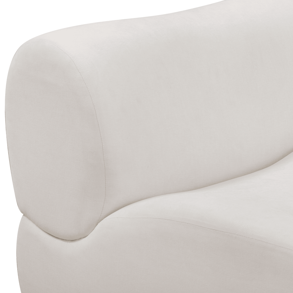Zenith Contract-Grade Upcycled Fabric Corner Chair