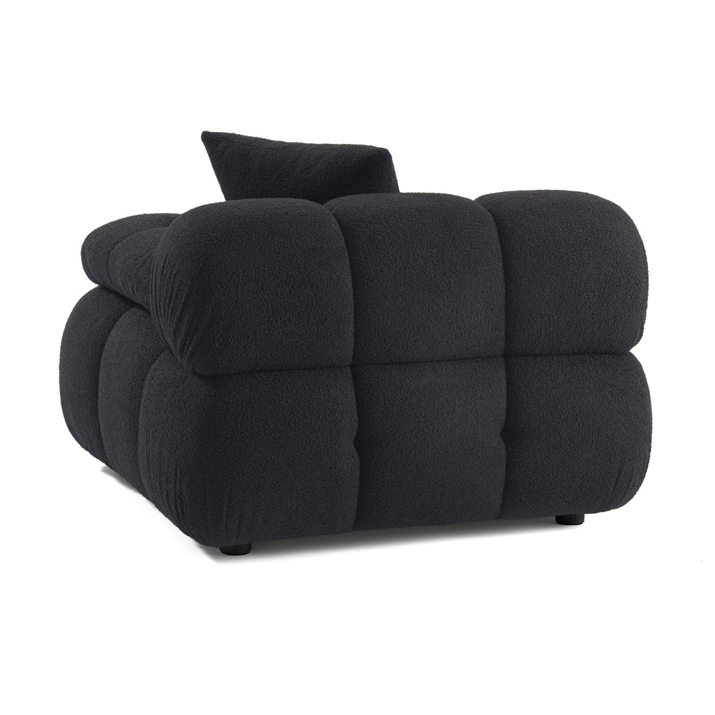 Calliope Performance Vegan Shearling Modular Corner Chair