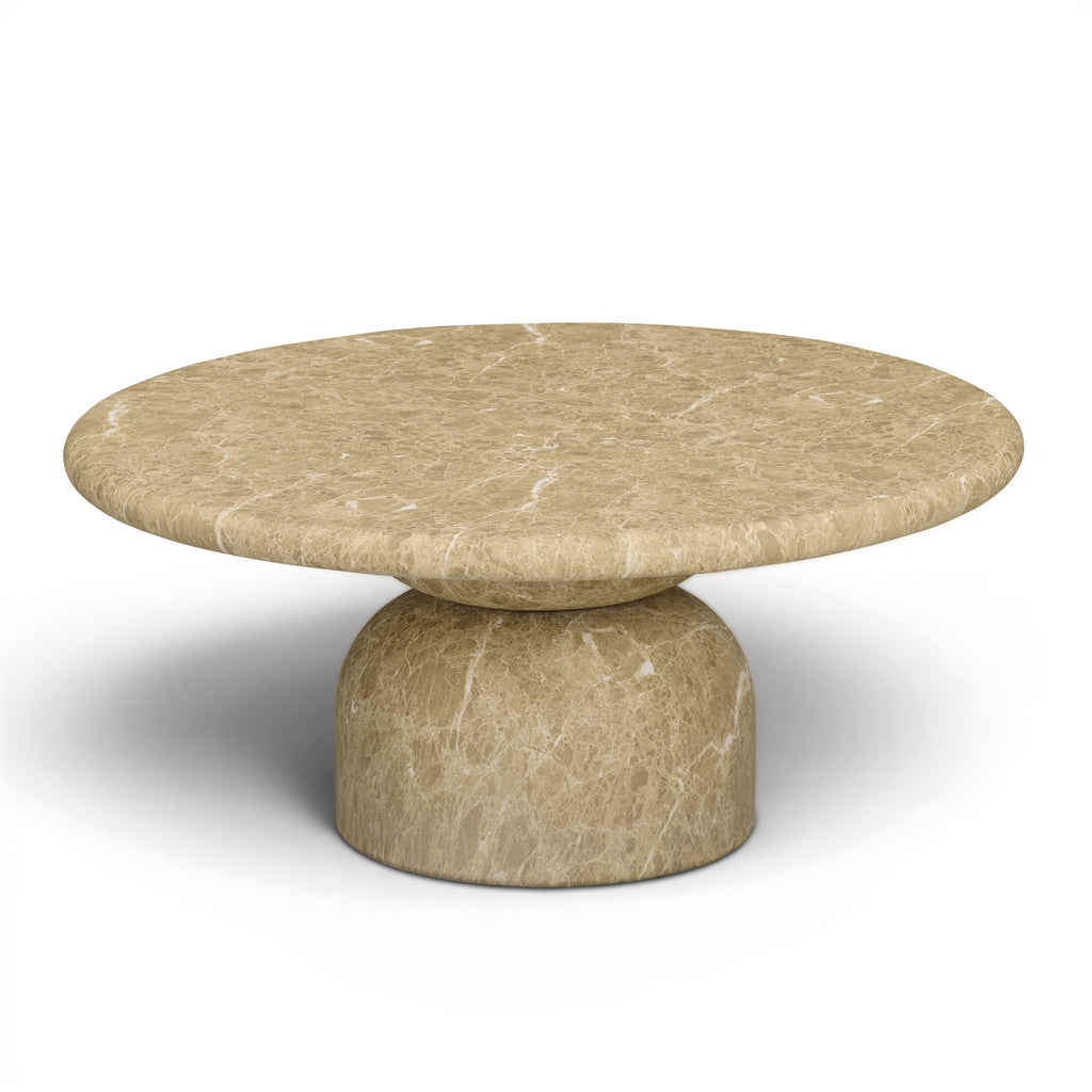 Cynthia 36" Concrete Indoor/Outdoor Coffee Table