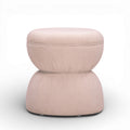 Tomlin Ruched Performance Fabric Game Ottoman