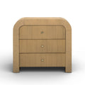 Hump 38" Arched 3-Drawer Bedside Chest