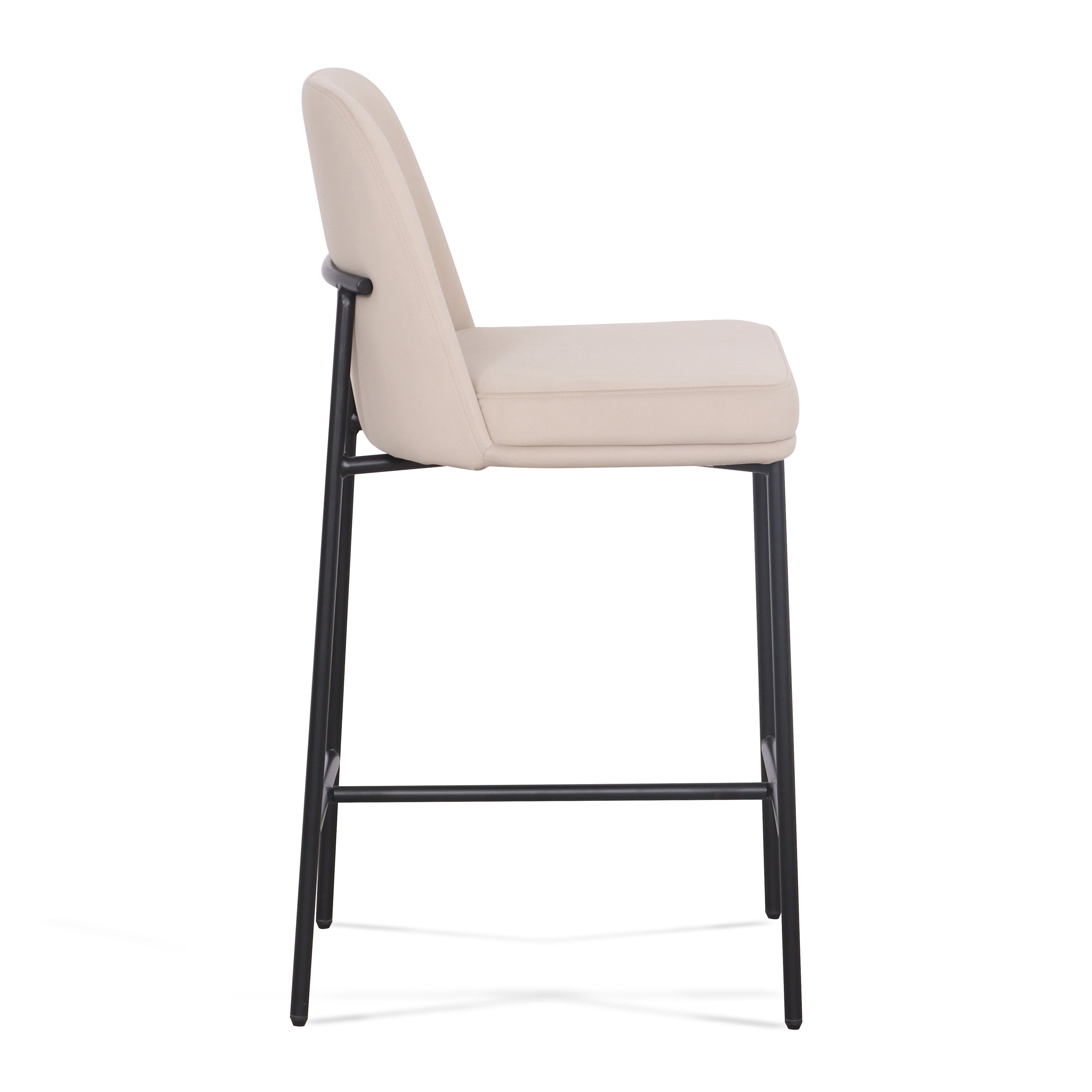 Sydney Performance Velvet Counter Stool Set of 2