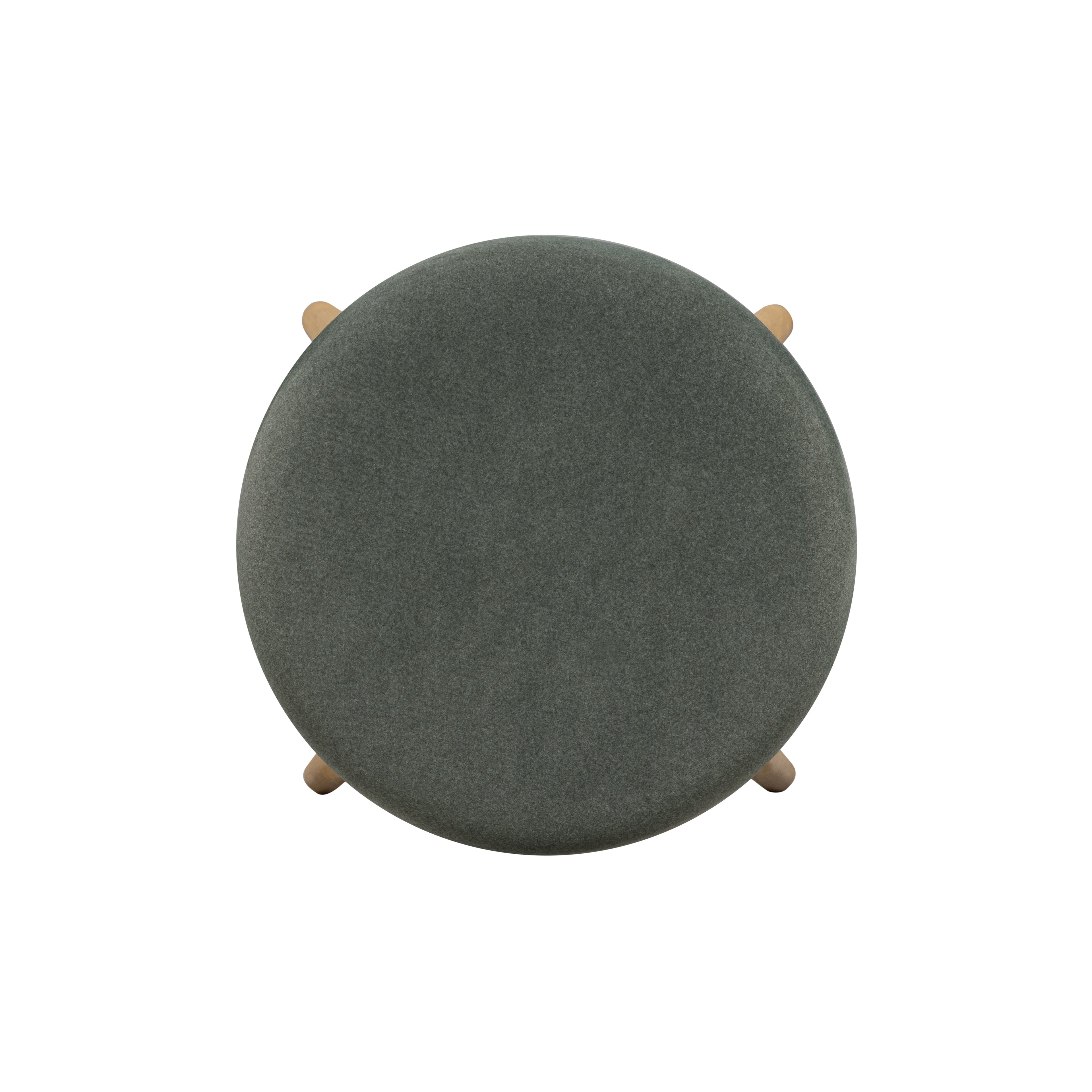 Oodle Performance Vegan Mohair Stool