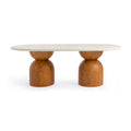 Cynthia Concrete Indoor/Outdoor Dining Table (54"-87")