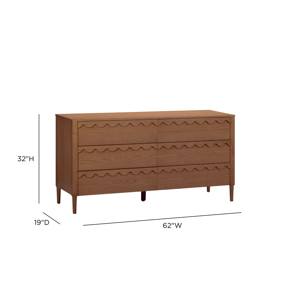 Oodle 62" 6-Drawer Dresser