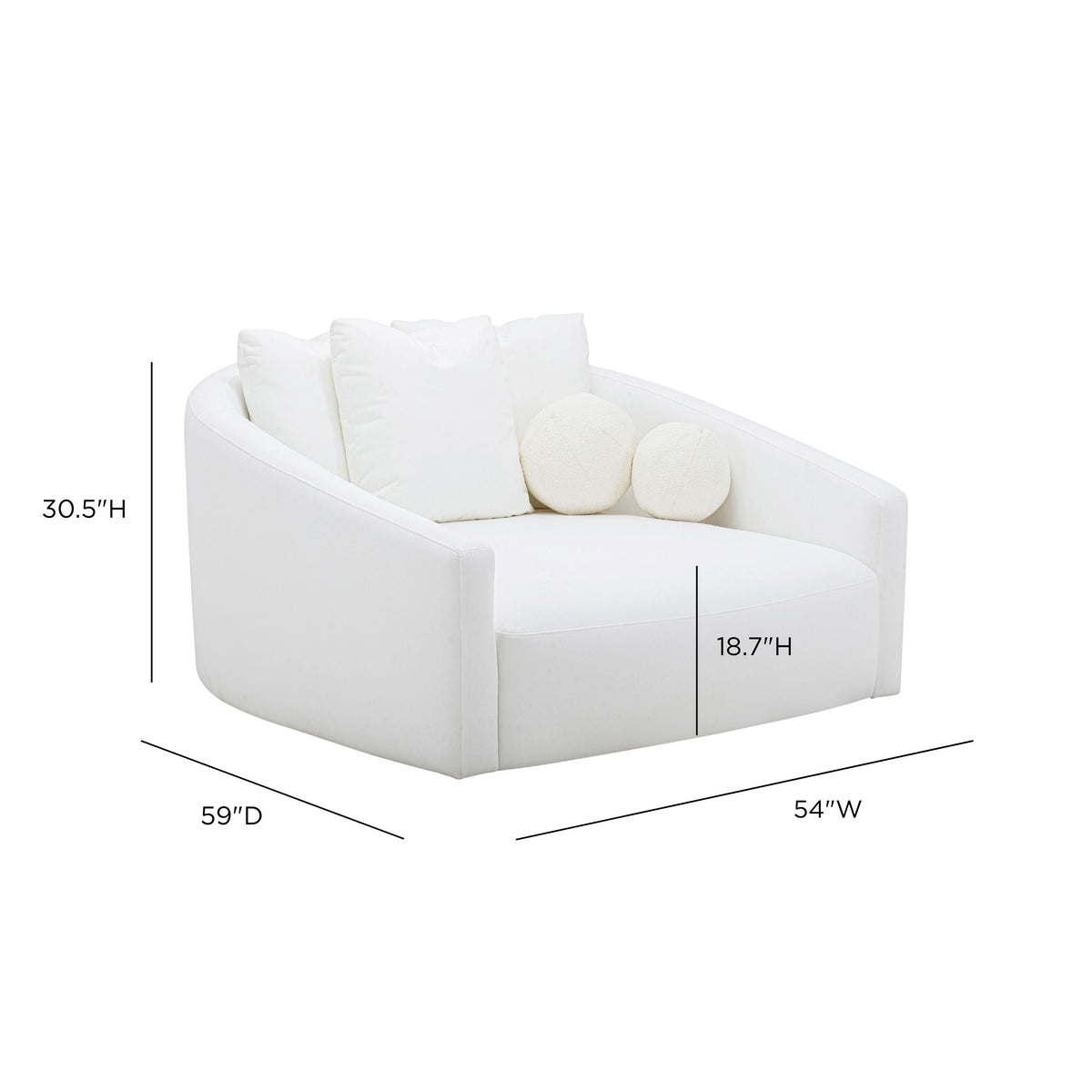 Hanim 54" Daybed