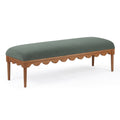 Oodle 56.5" Performance Vegan Mohair Bench