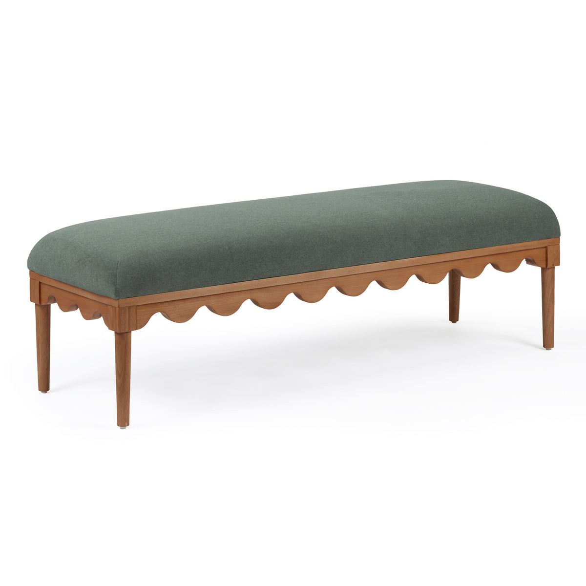 Oodle 56.5" Performance Vegan Mohair Bench