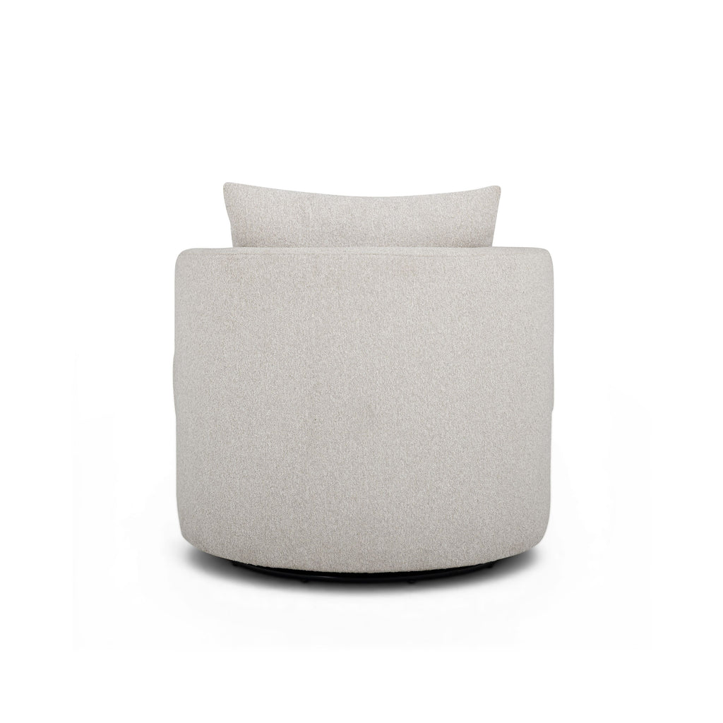 Silvi Performance Boucle Swivel Accent Chair