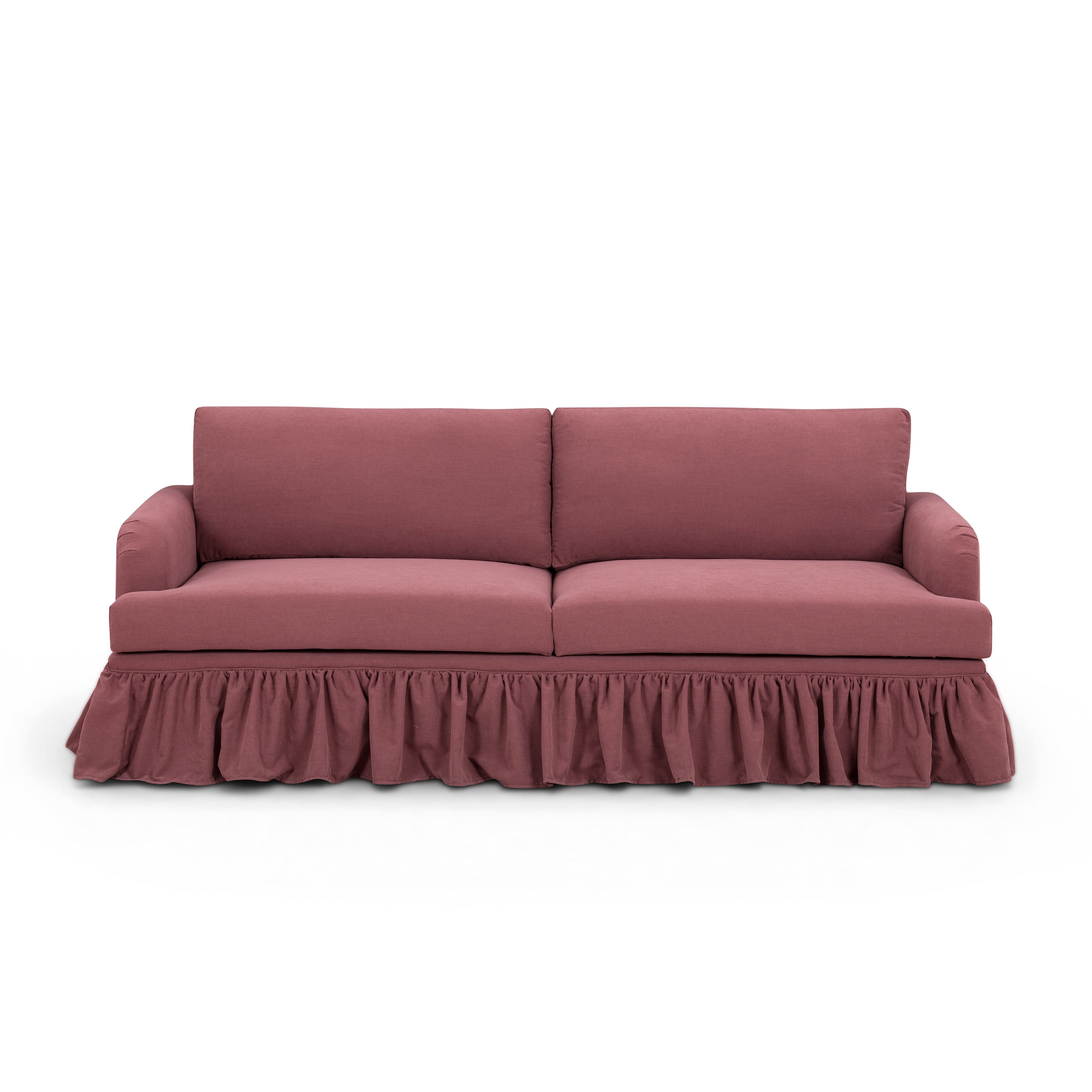 Gertrude 90" Upcycled Performance Fabric Sofa