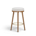 Oodle Performance Vegan Mohair Stool