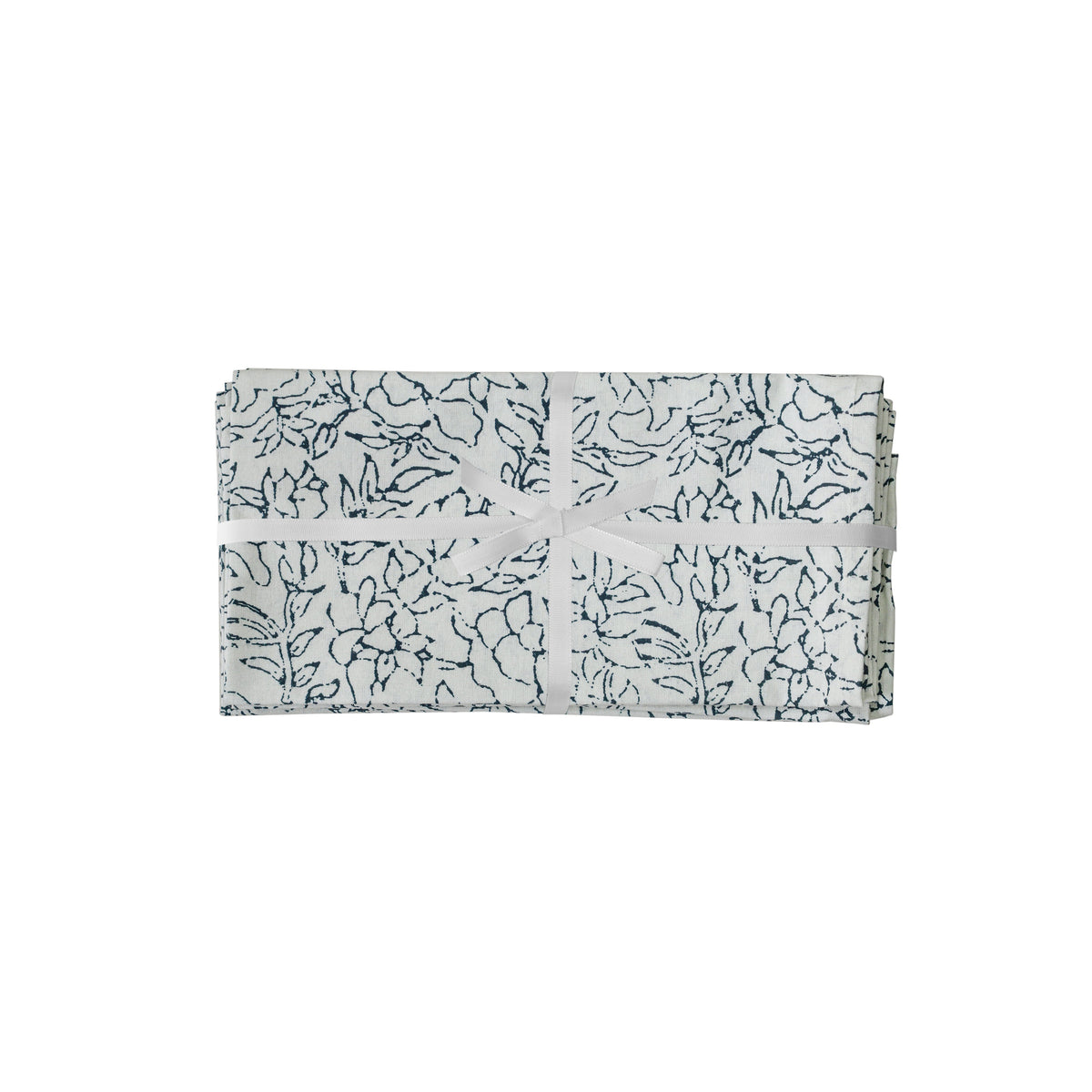 Crissy Cotton Canvas Printed Napkins - Set of 4