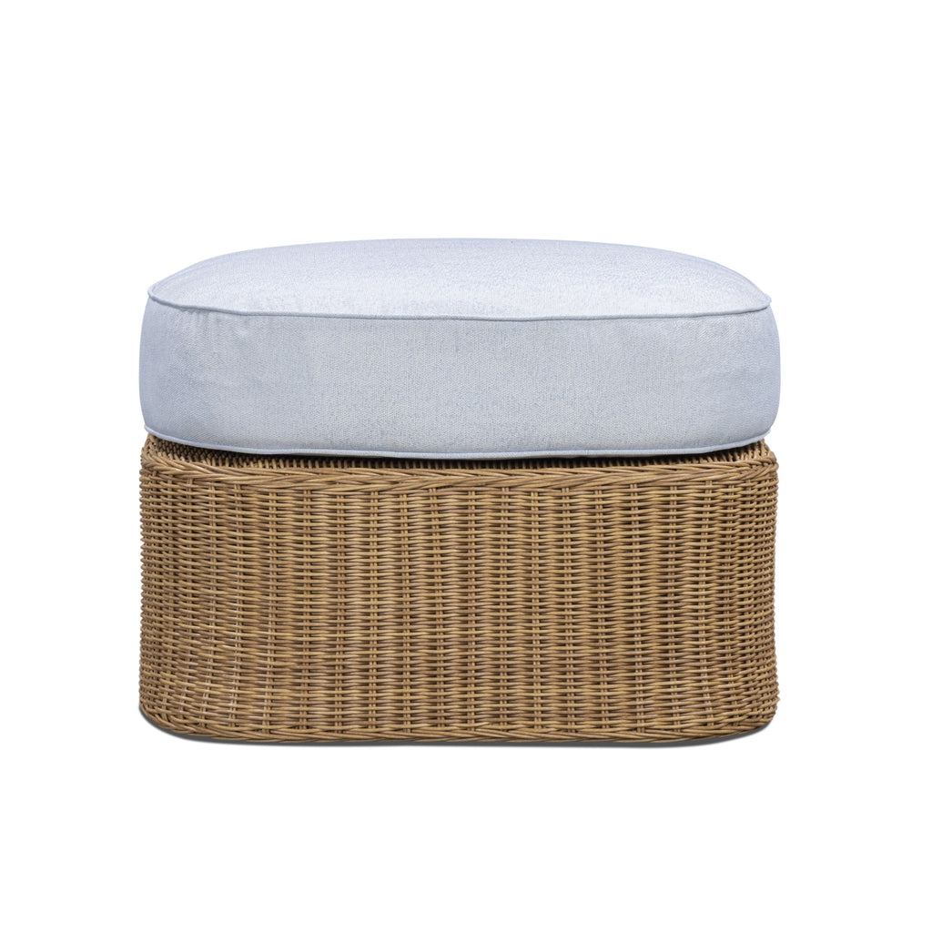 Axel Boucle Outdoor Ottoman