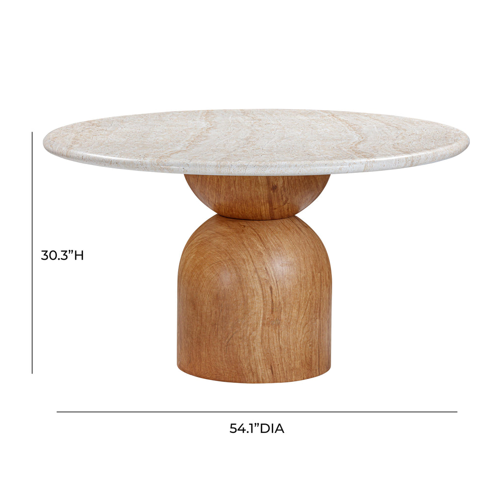 Cynthia Concrete Indoor/Outdoor Dining Table (54"-87")
