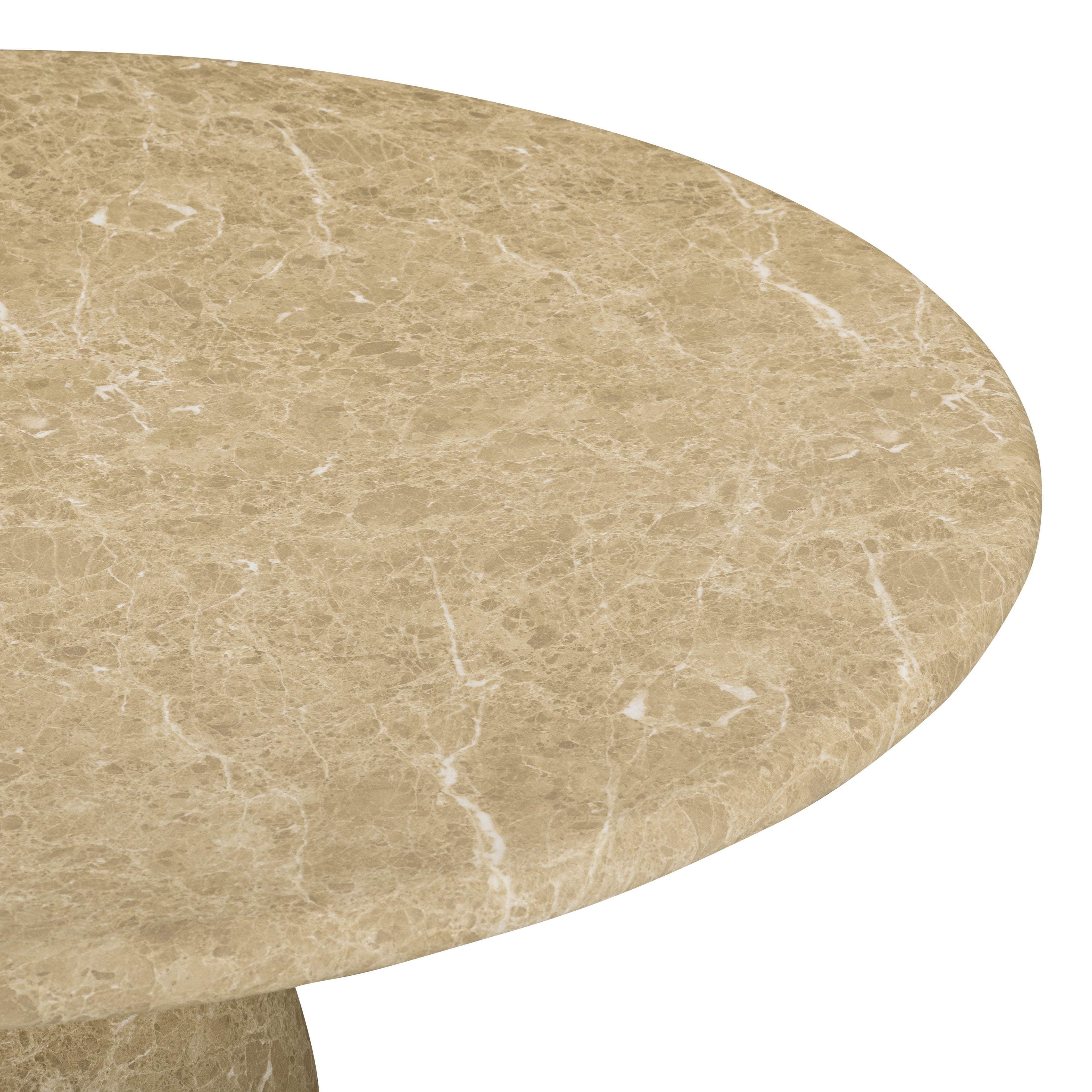 Cynthia 36" Concrete Indoor/Outdoor Coffee Table
