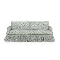Gertrude 90" Floral Performance Linen Weave Sofa