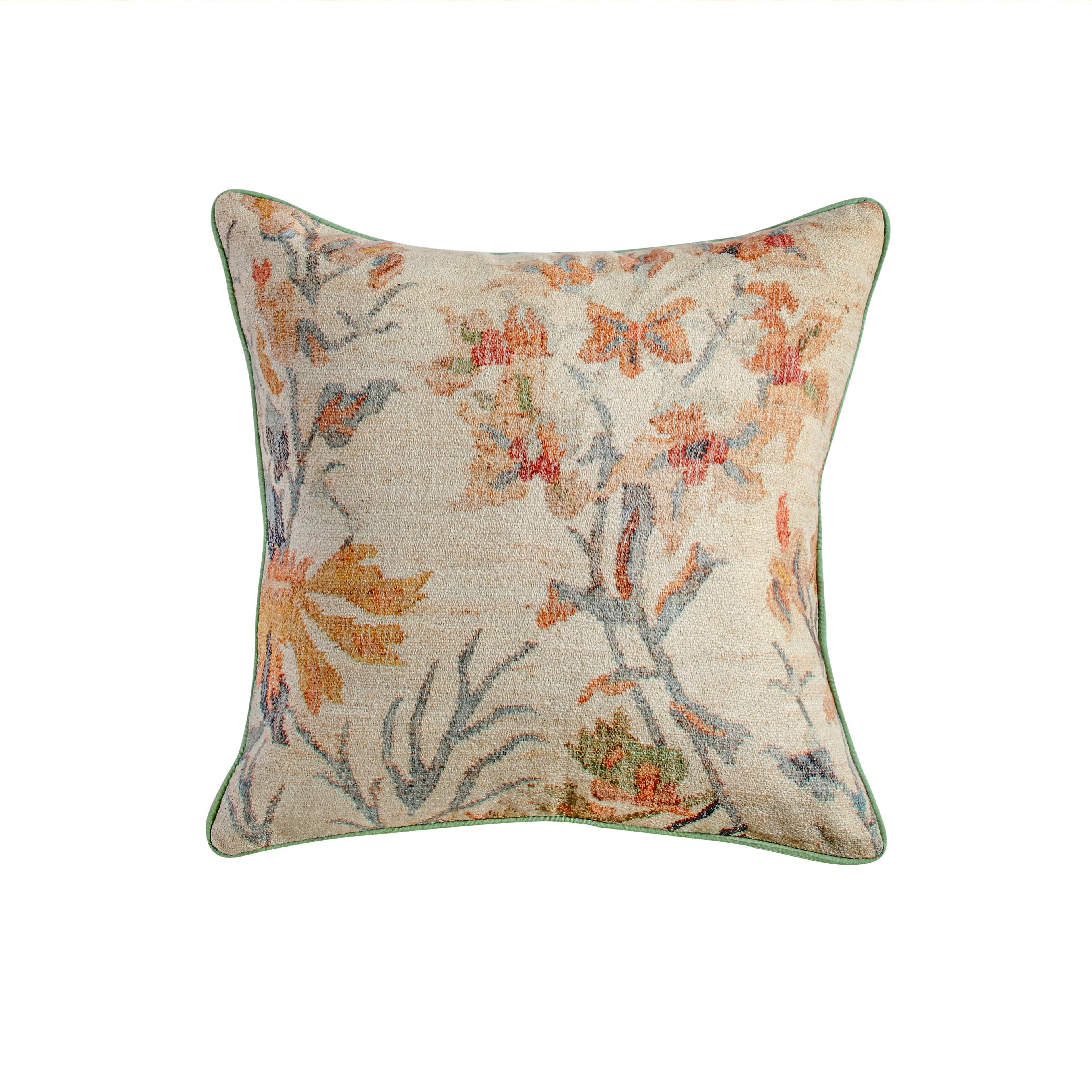 Taman 20" Natural Cotton Throw Pillow