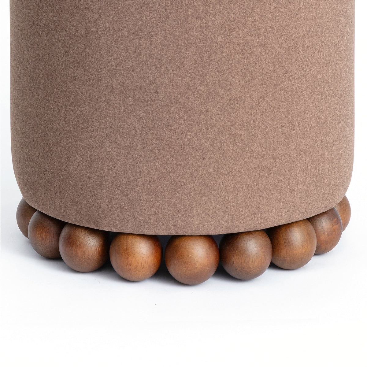 Dex Performance Vegan Mohair Ottoman