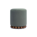 Dex Performance Vegan Mohair Ottoman