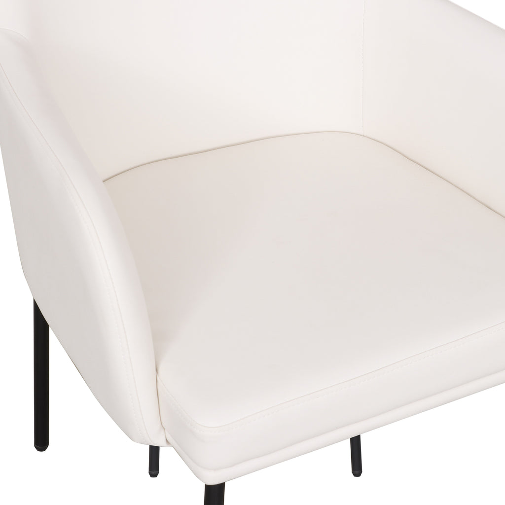 Sydney Performance Vegan Leather Armchair - Set of 2