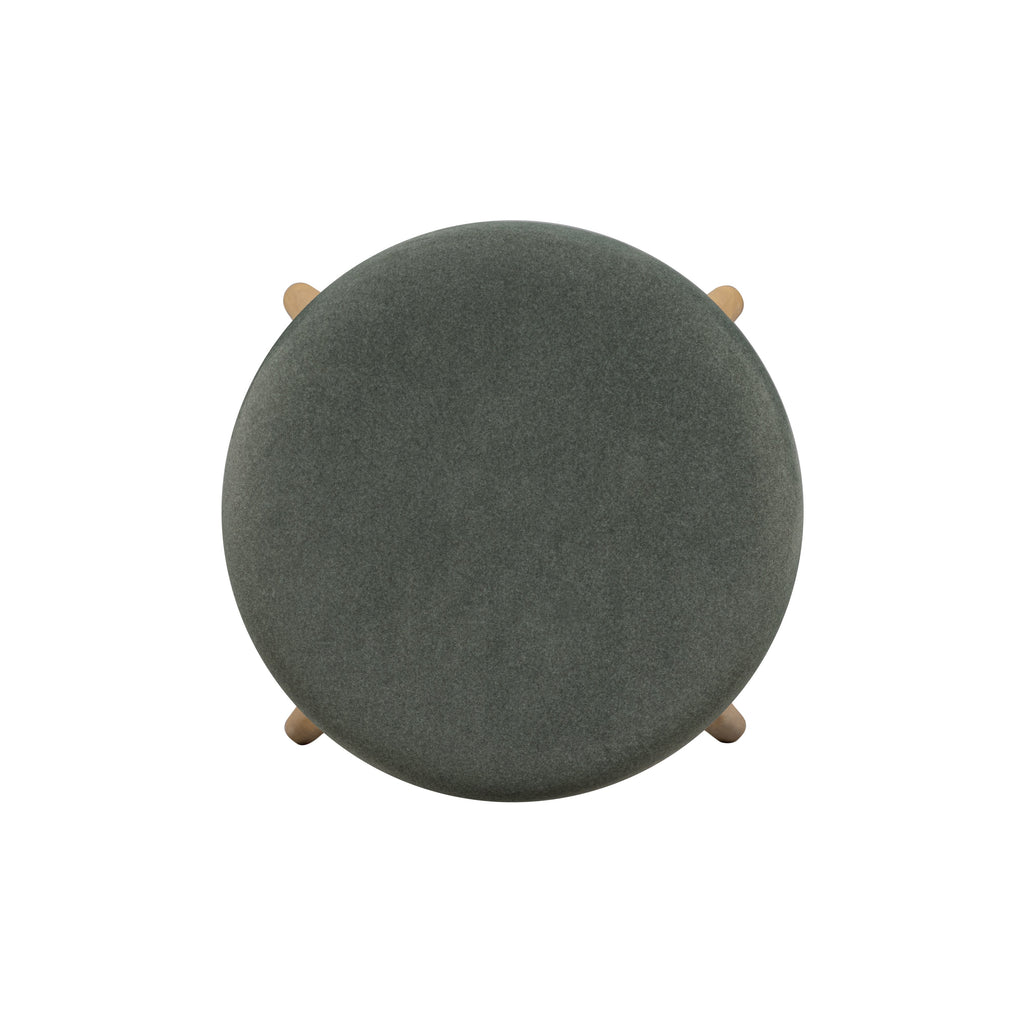 Oodle Performance Vegan Mohair Stool