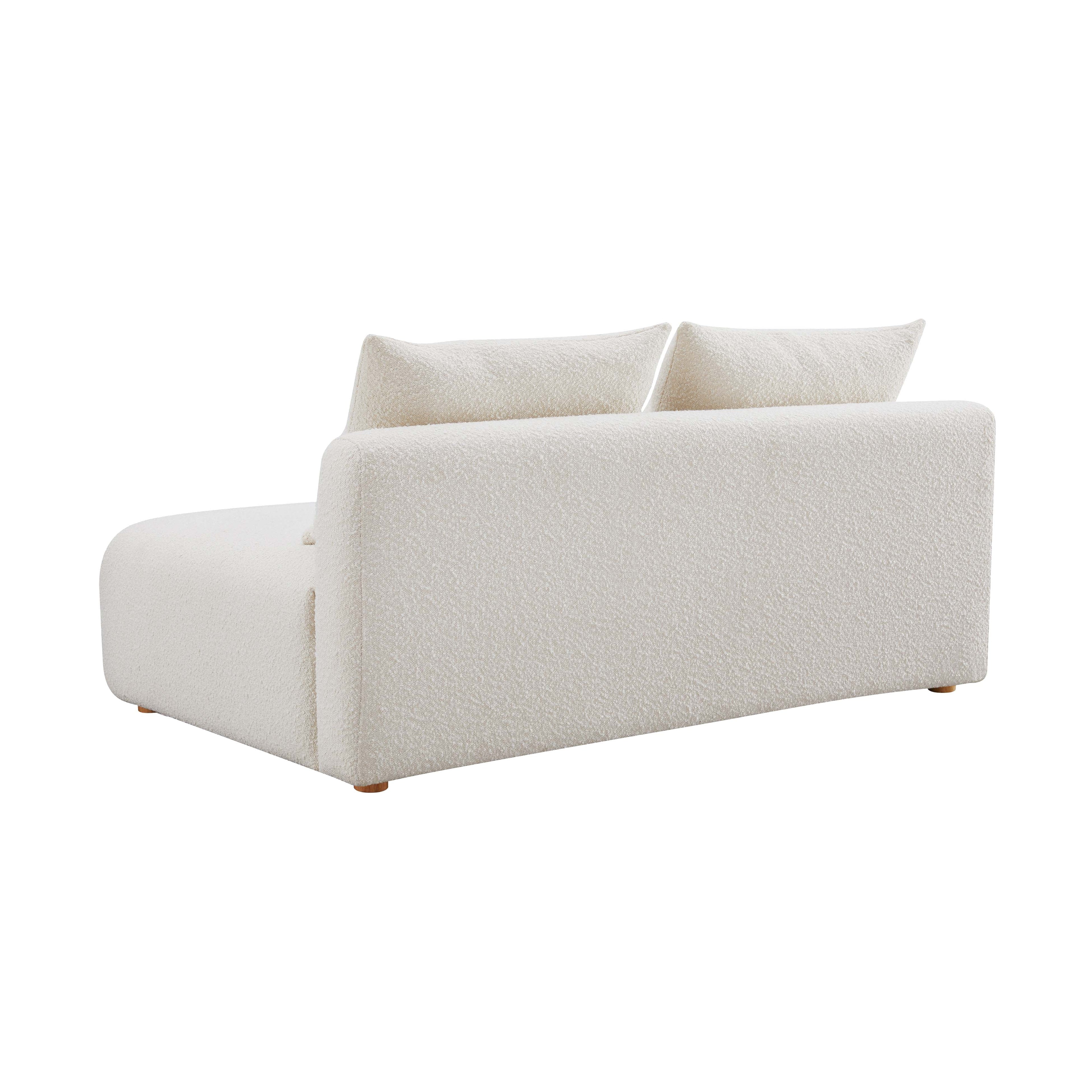 Hangover 64" Armless Loveseat