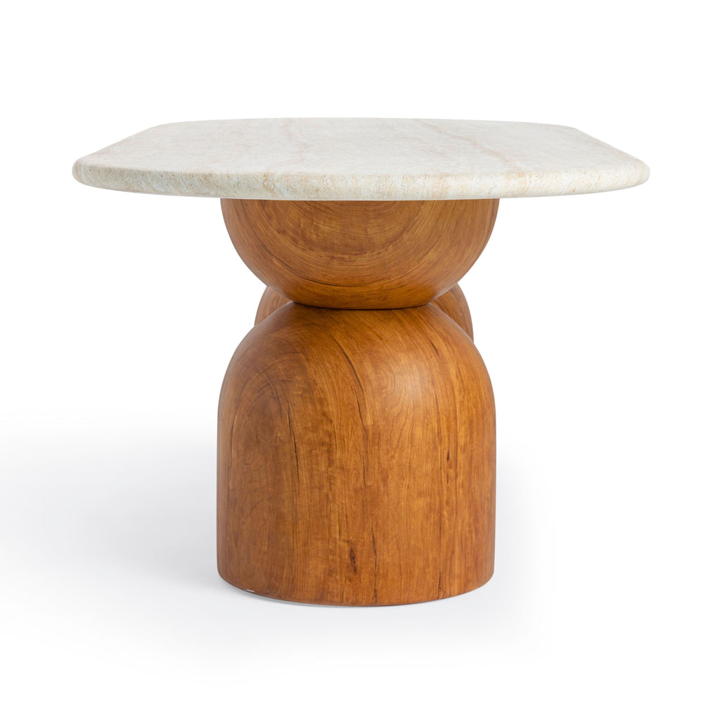 Cynthia Concrete Indoor/Outdoor Dining Table (54"-87")