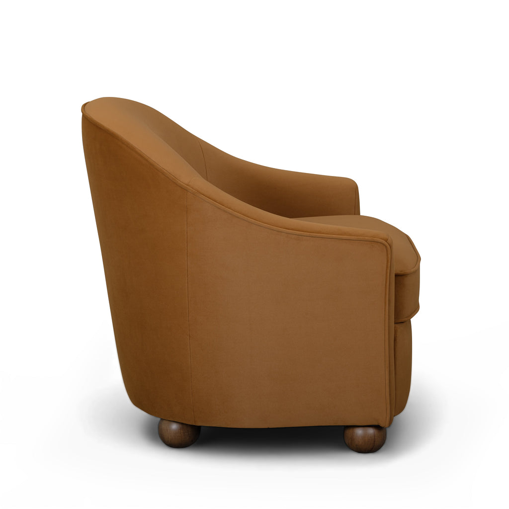 Cettie Performance Velvet Accent Chair