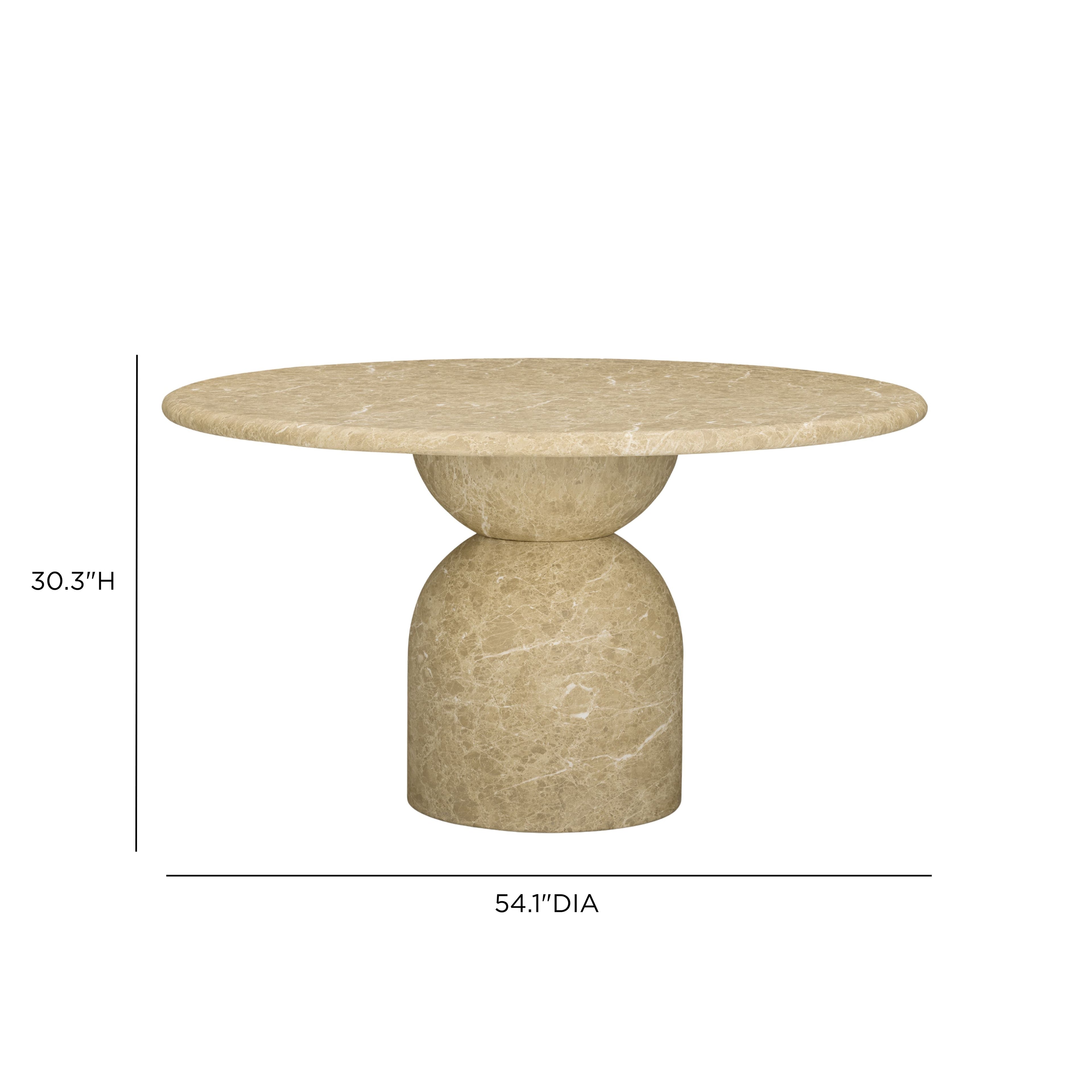 Cynthia Concrete Indoor/Outdoor Dining Table (54"-87")