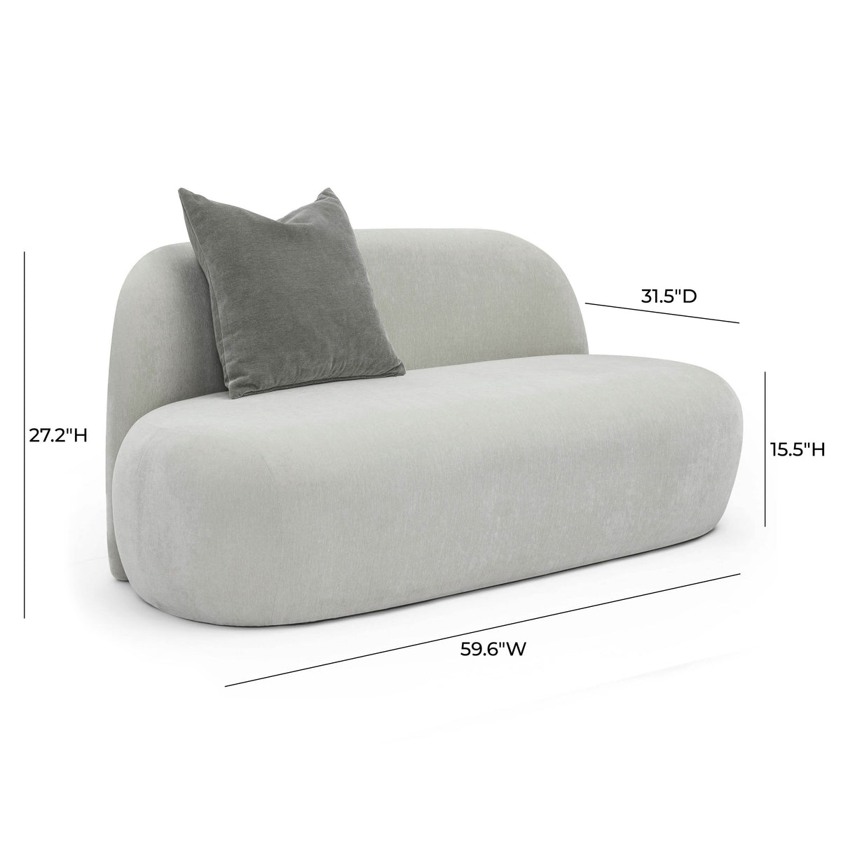 Carraway 59" Loveseat