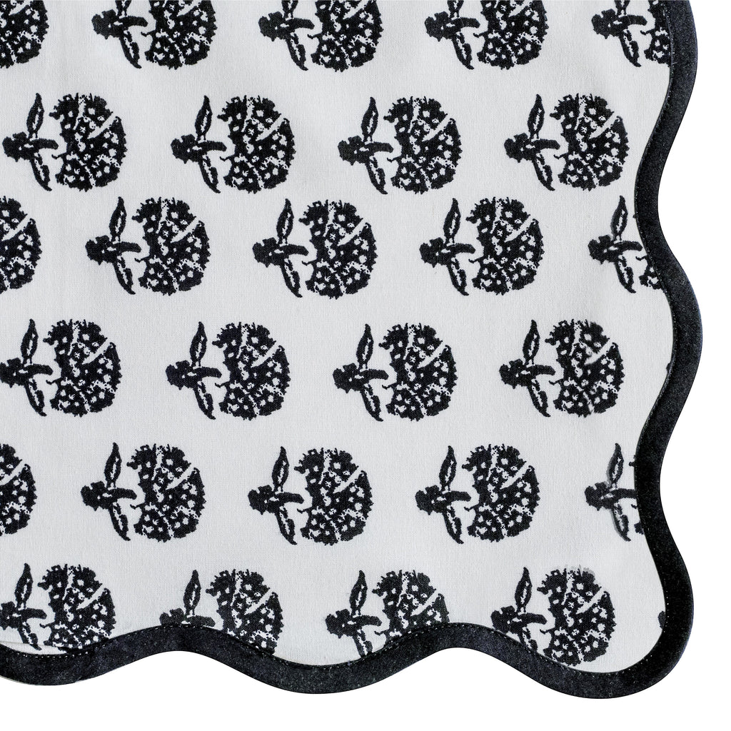 Crissy Cotton Canvas Printed Napkins - Set of 4