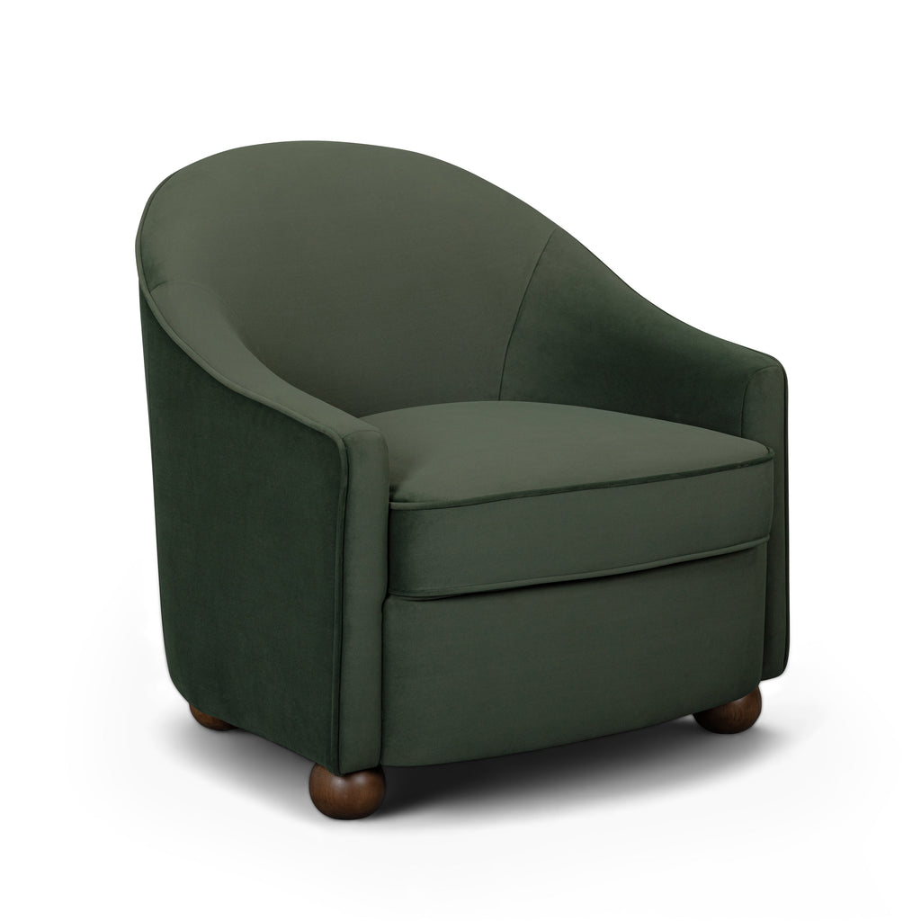 Cettie Performance Velvet Accent Chair