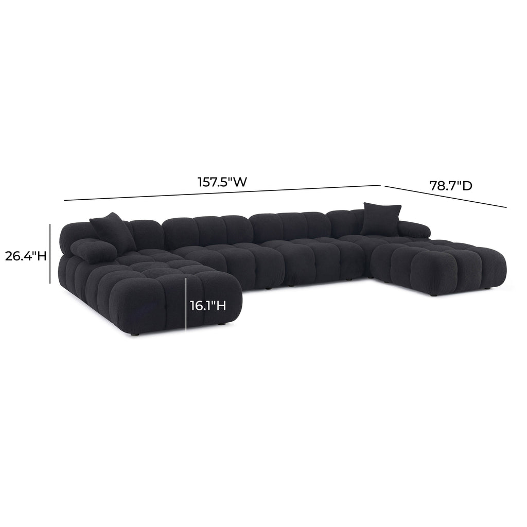 Calliope 6-piece Performance Modular U-Sectional
