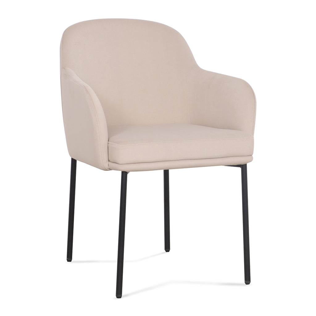 Sydney Performance Velvet Armchair - Set of 2