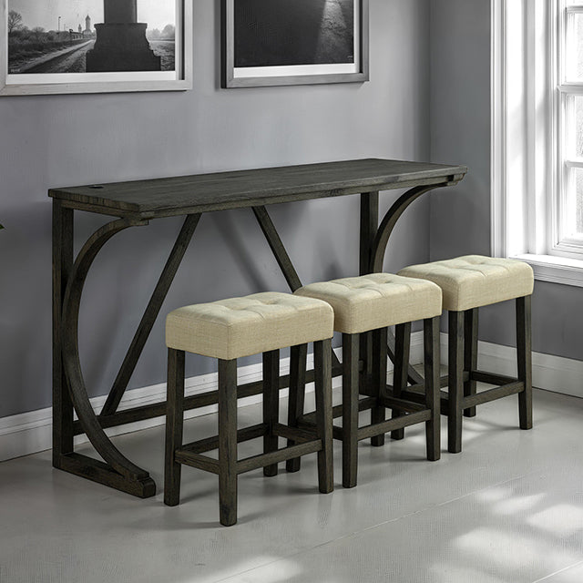 Ptolema 4 Pc Dining Table Set