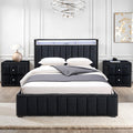 Farese Queen Bed w/ 2 Nightstands