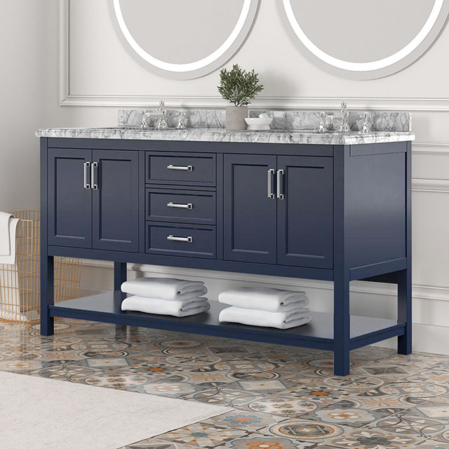 Reston 61" Vanity with Top/ Sink