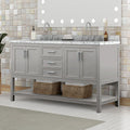 Reston 61" Vanity with Top/ Sink