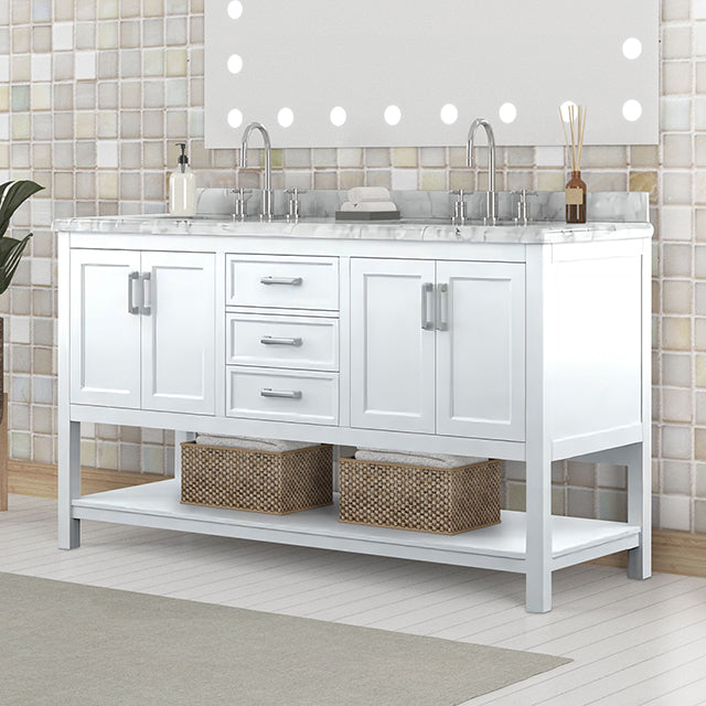 Reston 61" Vanity with Top/ Sink